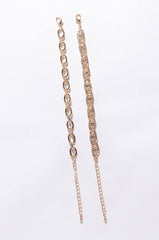 PIPER RHINESTONE CHAIN BRACELET SET