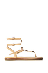 AZALEA WANG GINGKO NUDE GLADIATOR SANDAL