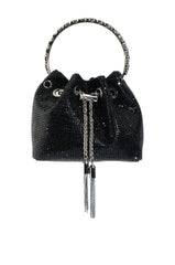 BAD HABIT EMBELLISHED BUCKET BAG