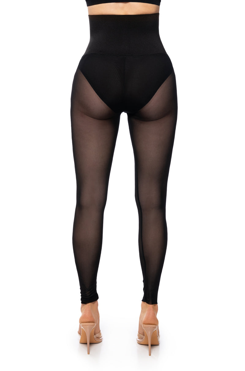 BAD THING MESH CORSET LEGGING