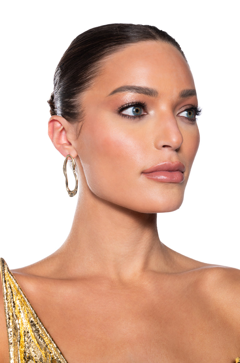 BENT OUTTA SHAPE EARRING