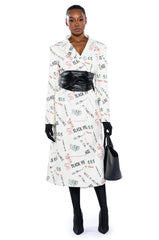 BLACK VILLAGE FOUNDATION LOGO PU TRENCH