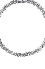 BLINGING NECKLACE IN SILVER