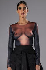 BODY MOVES LONG SLEEVE BODYSUIT