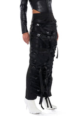 BUCKLE UP MAXI SKIRT