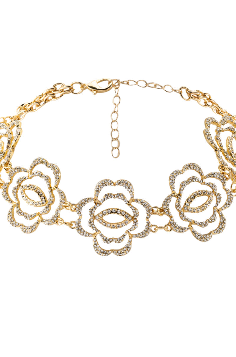 BUY ME A ROSE CHOKER