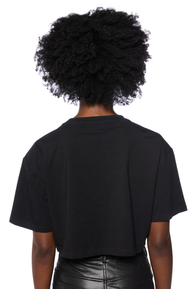 CHROME DANCER RHINESTONE T-SHIRT