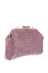 RONA PINK EMBELLISHED CLUTCH