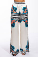 COASTAL LIVING SATIN WIDE LEG PANT