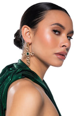 CROSS MY HEART EARRING