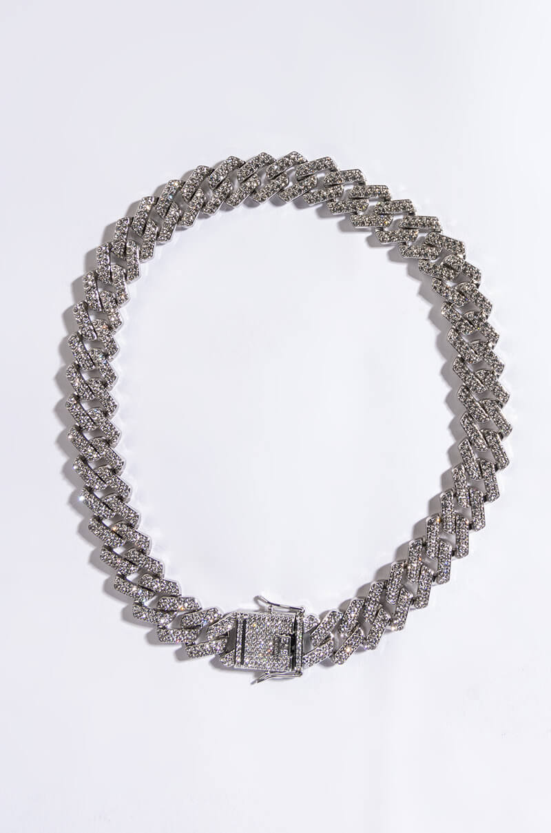 CUBAN STRAIGHT EDGE CHAIN NECKLACE