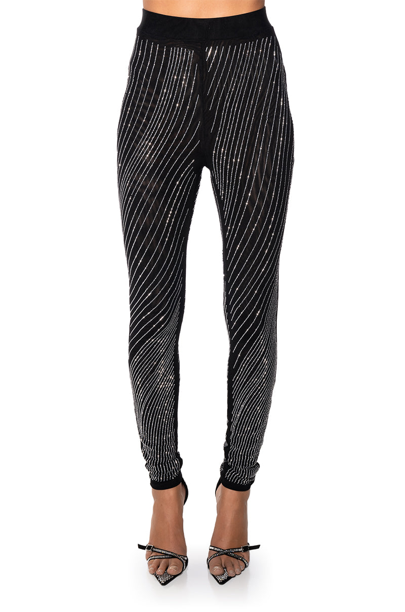 DIAMOND MESH LEGGING