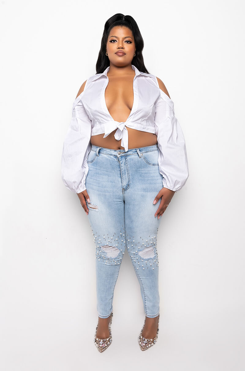 SEXY DENIM HIGH RISE DENIM