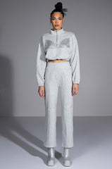 DRIPPING JEWELS HALF ZIP SWEATSHIRT