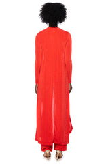 EASY TO WEAR MAXI LONG SLEEVE CARDIGAN