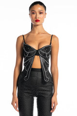 EVER AFTER BUTTERFLY EMBELLISHED BRA