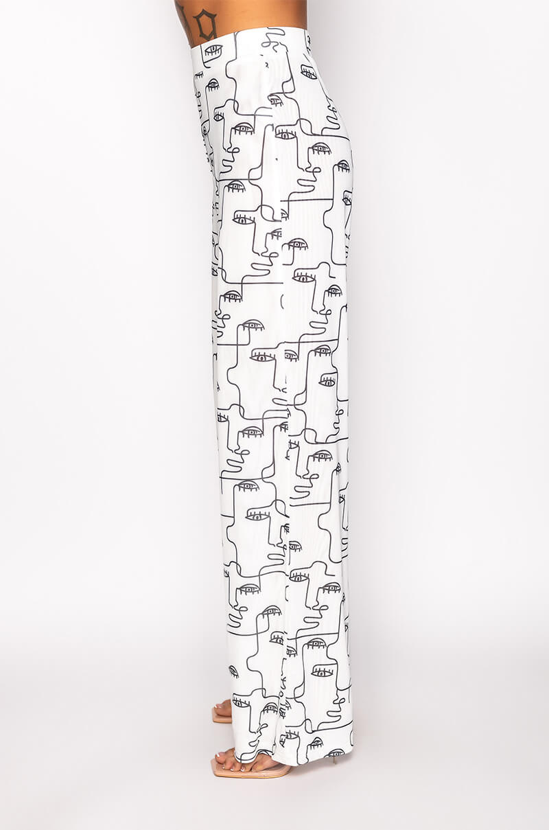 EYE OF THE BEHOLDER WIDE LEG PANT