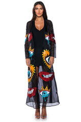 EYES WIDE SHUT SEQUIN HOLIDAY DUSTER