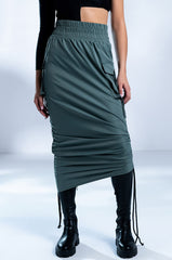 FOLLOW ME ADJUSTABLE CARGO SKIRT