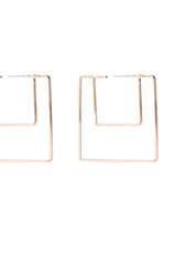 GEO EARRING IN GOLD