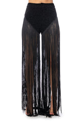 GLIMPSE OF ME FRINGE SHORTS