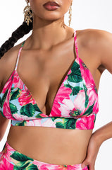GOOD TO ME FLORAL BRALETTE