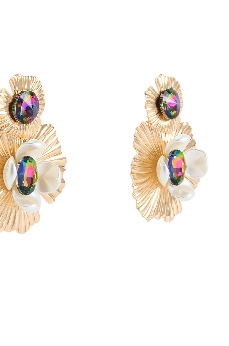 GREEN GODDESS EARRING