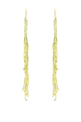 GREEN GODDESS EARRING