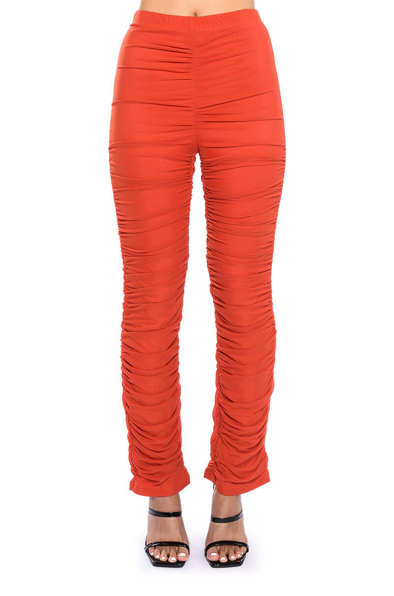 I WIN AGAIN STACKED WIDE LEG LEGGINGS