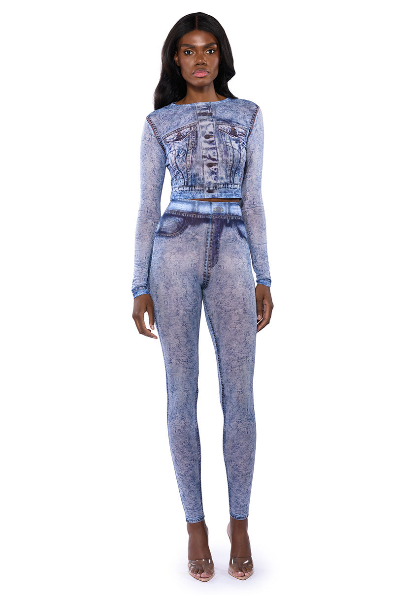 IF YOU ONLY KNEW MESH LEGGINGS