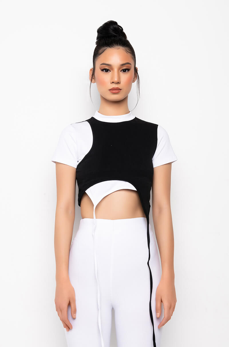 INSTIGATOR ASYMMETRICAL TSHIRT