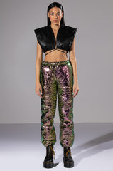 JOSS WRAP CROP TANK TOP