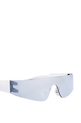 JET LIFE SHIELD SUNNIES IN SILVER