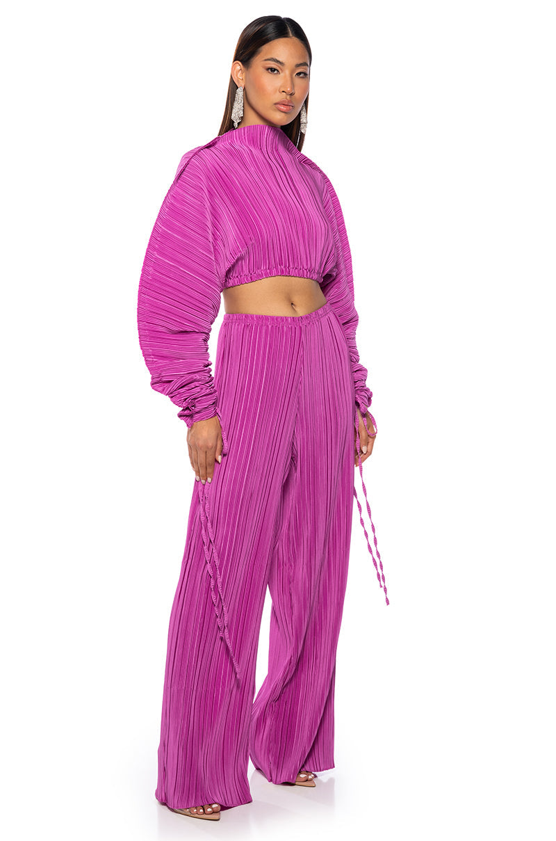 JUMP ON IT WIDE LEG PANT
