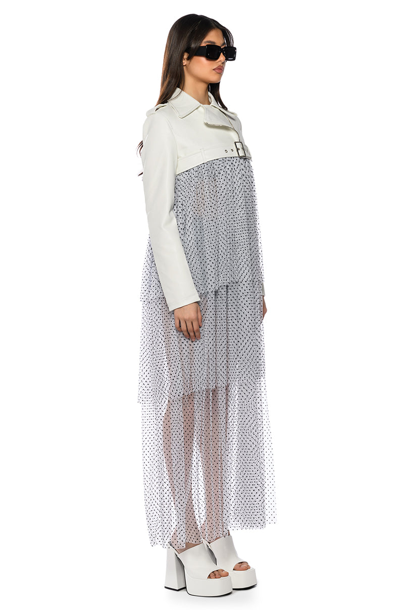 LOVE AND MEMORIES MAXI MOTO JACKET