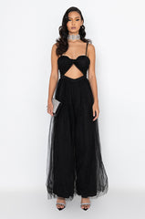 LOVE IS IN THE AIR FASHION TULLE JUMPSUIT