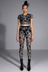 LOVE ON LOCKDOWN MESH TOP