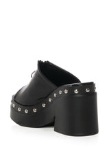 RAMI CHUNKY SANDAL IN BLACK