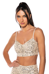 MAKE TIME FOR ME SPARKLE TOP