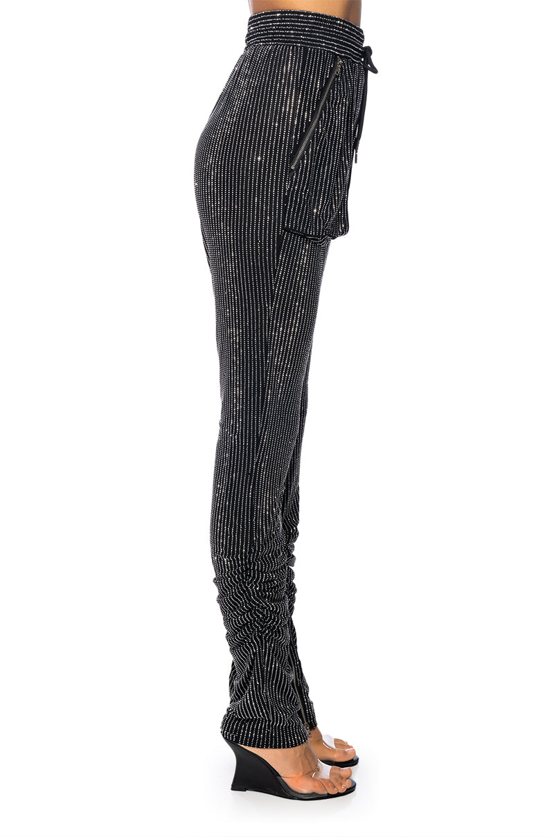 MARLOW EMBELLISHED MESH JOGGER