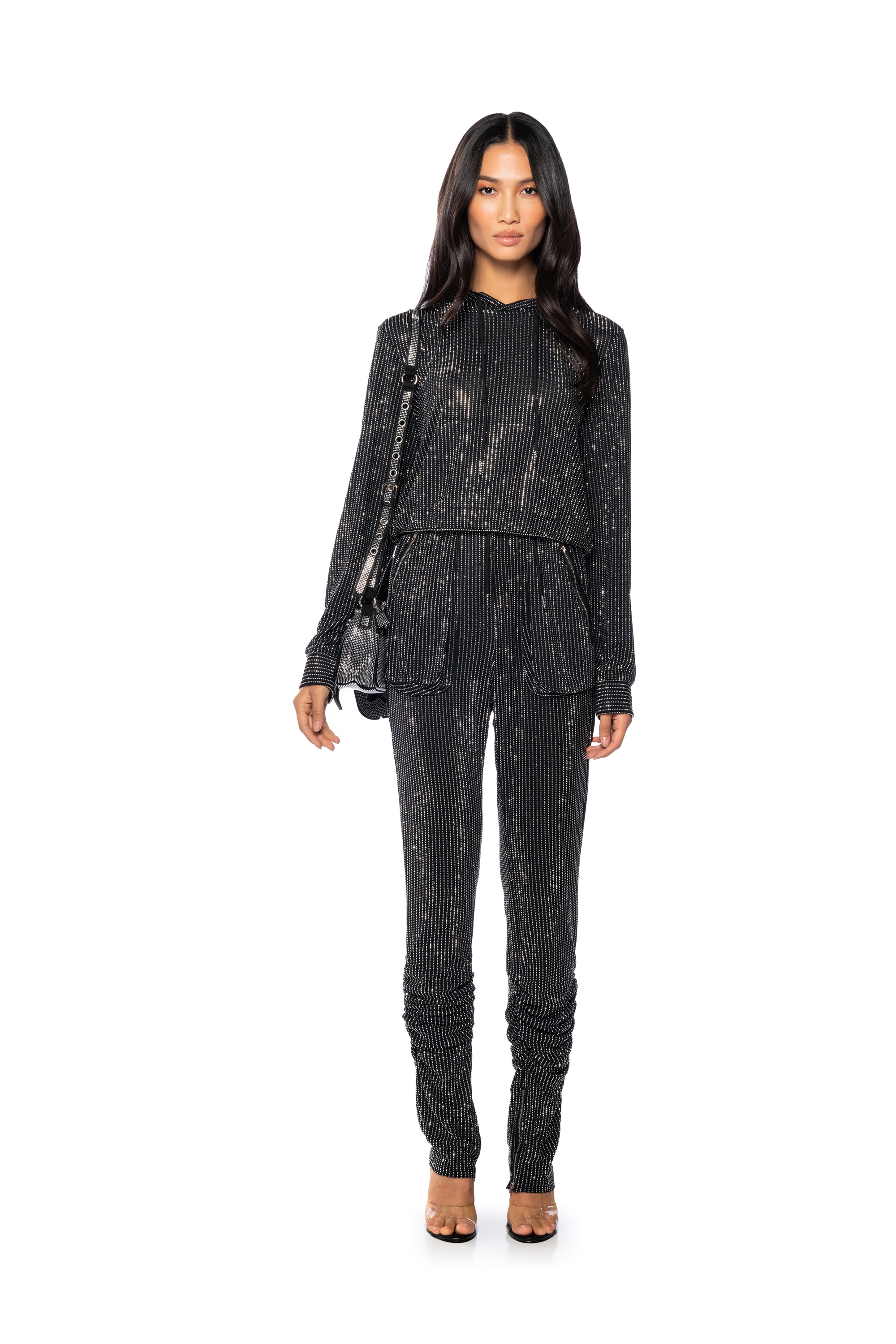 MARLOW EMBELLISHED MESH JOGGER