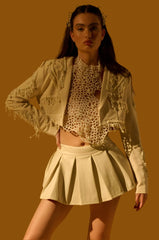 MERMAIDCORE CROPPED BLAZER