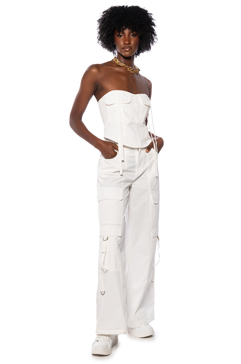 MINDING MINE WIDE LEG CARGO PANT