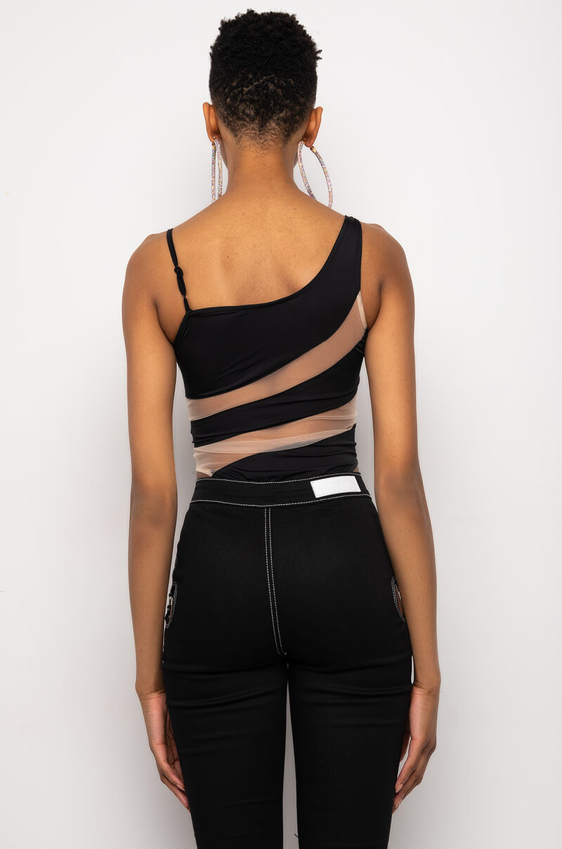 MOJAVE LINES ILLUSIONS SLEEVELESS BODYSUIT