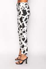 MOOVE IT HIGH RISE PRINTED SKINNY JEAN