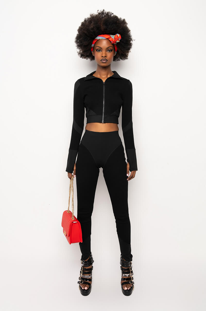 CHARIS RIBBED LEGGING