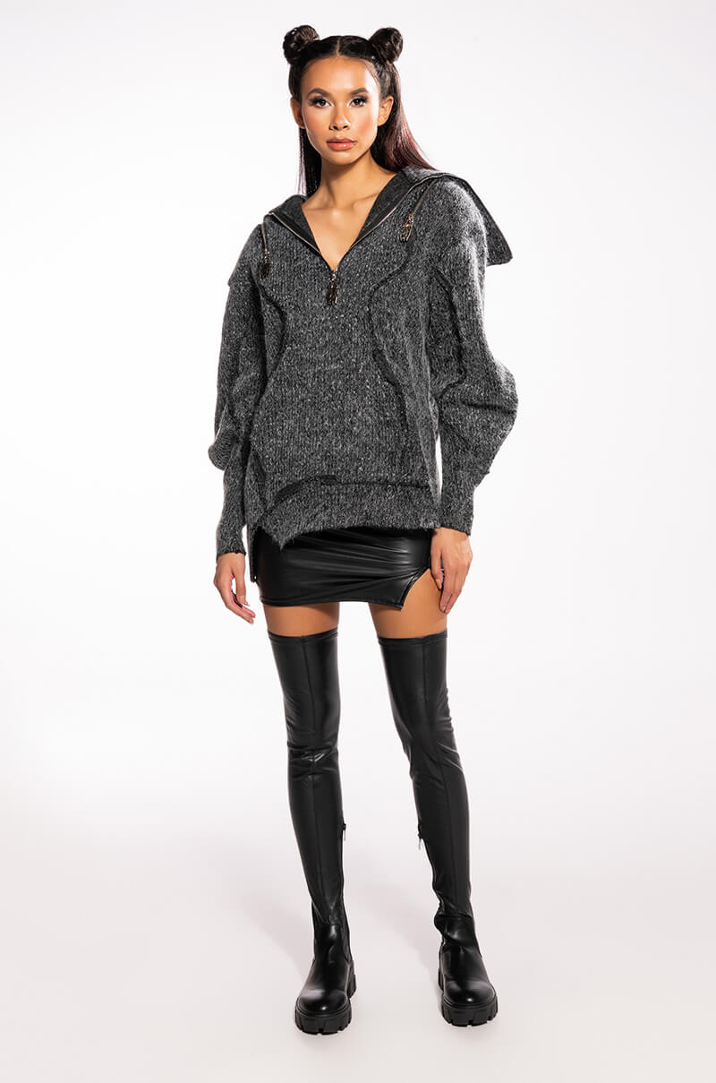 NIA HALF ZIP PULLOVER