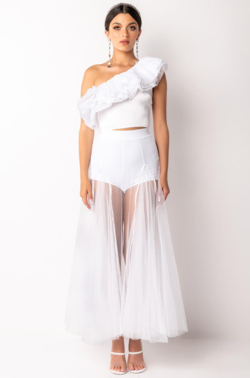 BLAKE SHEER MAXI SKIRT