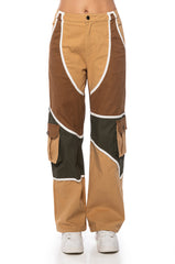 ON MY WAY UP COLOR BLOCKED PANTS