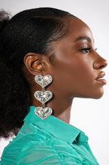 PACK IT UP RHINESTONE DROP EARRINGS